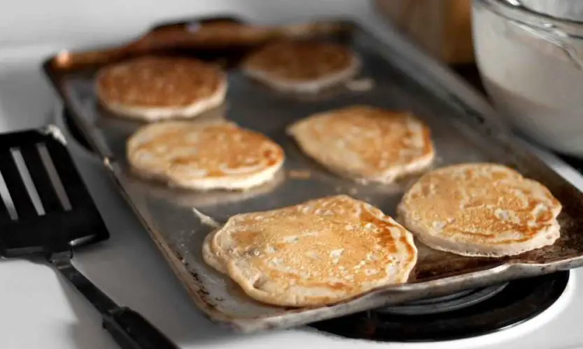 Pancakes in Griddle